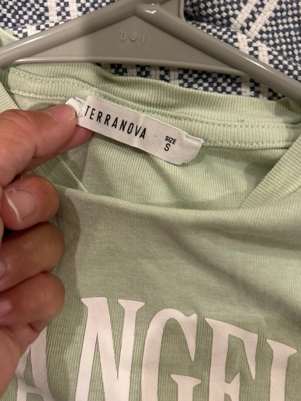 Unbranded Kids Mint Green 'Los Angeles' Short Sleeve Tee